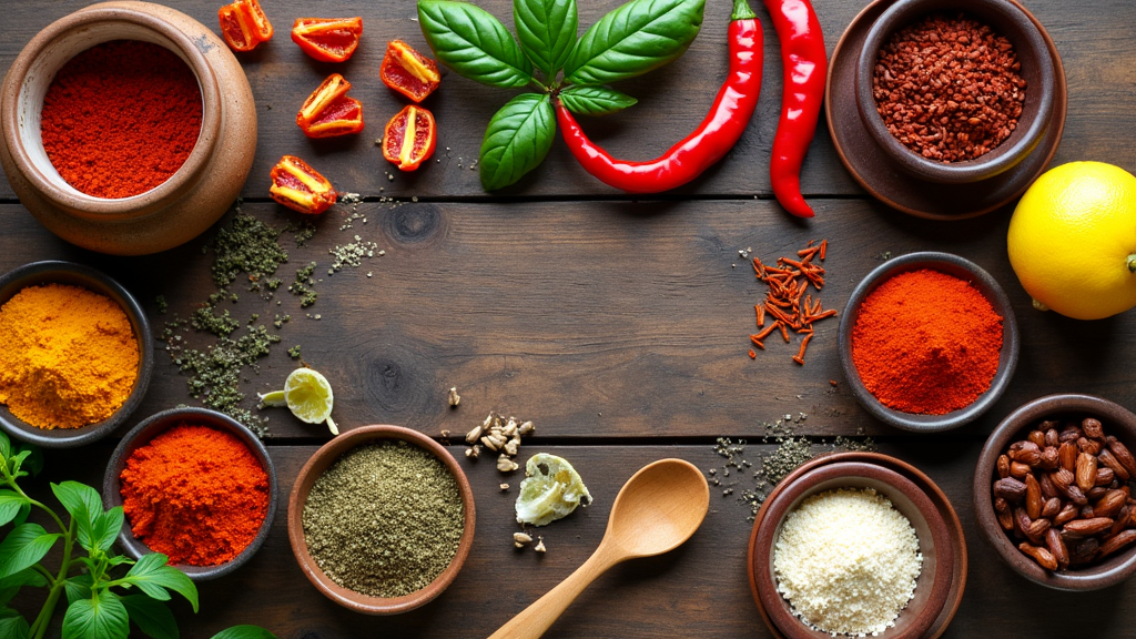 whole and ground spices